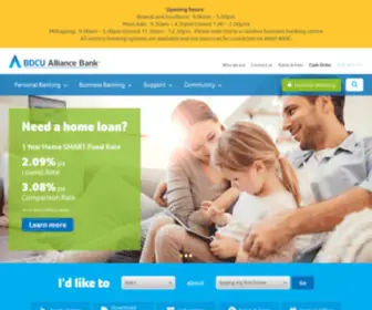 Bdcualliancebank.com.au(Bdcualliancebank) Screenshot