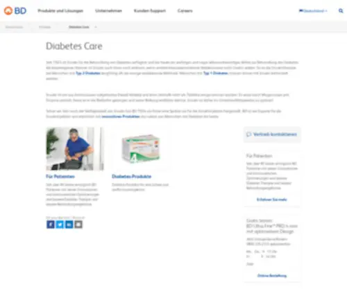 Bddiabetes.de(Diabetes Care) Screenshot