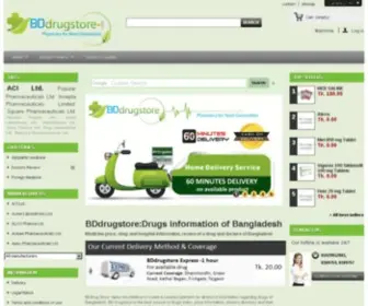 BDdrugStore.com(Drugs information of Bangladesh) Screenshot