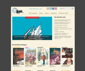 Bdencre.com(Site traitant de toute l'actualité de la bd) Screenshot