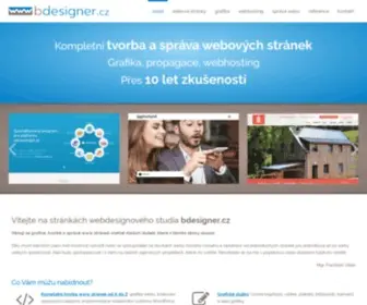 Bdesigner.cz(Tvorba webových stránek Olomouc) Screenshot