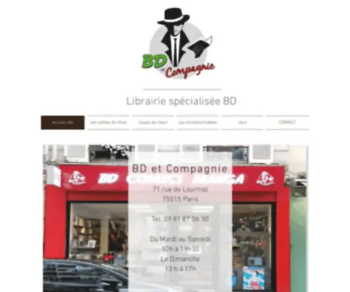 Bdetcompagnie.com(Accueil c&c) Screenshot