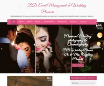 Bdeventmanagement.com(Luxury Wedding Plan At Radisson) Screenshot