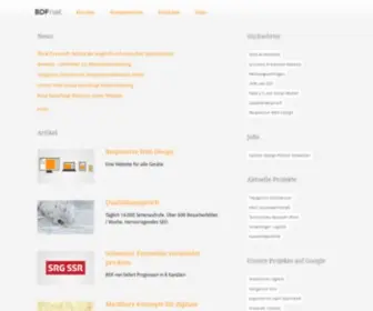 BDF-Net.com(BDF-net Agentur für neue Medien) Screenshot