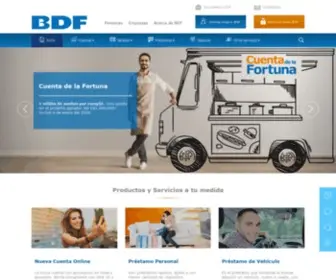 BDfnet.com(Banco de Finanzas) Screenshot