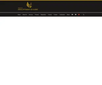 BDG-Guinea.com(Banque de Développement de Guinée) Screenshot