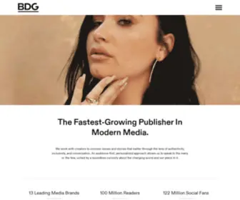 BDG.com(Bustle Digital Group) Screenshot