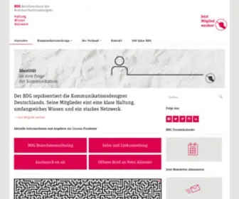 BDG.de(Haltung Wissen Netzwerk) Screenshot