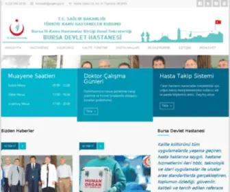 BDH16.gov.tr(Bursa Devlet Hastanesi) Screenshot