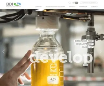 Bdi-Bioenergy.com(Greentech-Anbieter für Biodiesel, RetroFit & Anlagenbau) Screenshot