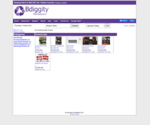 Bdiggity.com(Bdiggity) Screenshot
