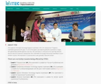 Bditec.gov.bd(Bangladesh IT Engineers Examination Center) Screenshot