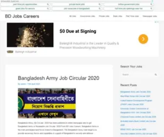 Bdjobscareers.com(BD Job Circular 2024) Screenshot