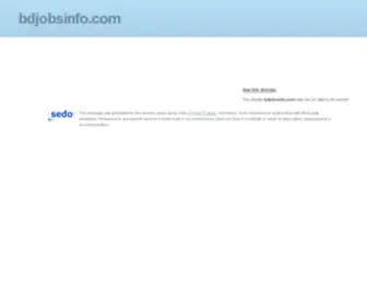 Bdjobsinfo.com(BD Jobsinfo) Screenshot