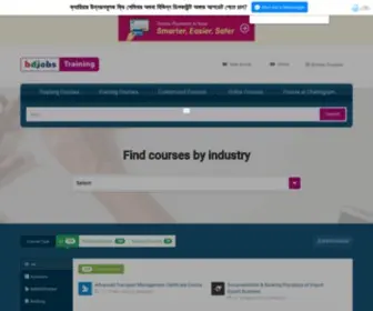 Bdjobstraining.com(Professional Training & Courses in Bangladesh) Screenshot