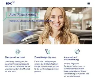 BDK-Bank.de(Ihr Partner bei der privaten Auto) Screenshot