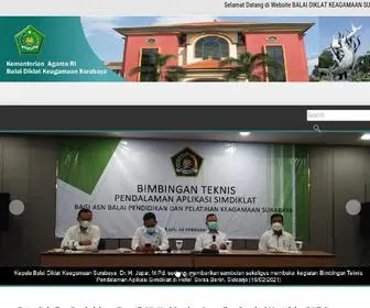 BDksurabaya-Kemenag.id(Balai Diklat Keagamaan Surabaya) Screenshot