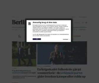 B.dk(Nyheder og seneste nyt fra Berlingske) Screenshot