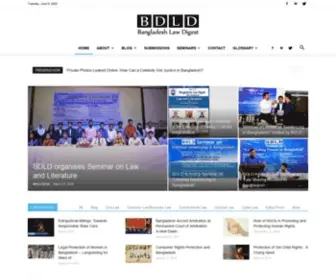 Bdlawdigest.org(Bangladesh Law Digest (BDLD)) Screenshot