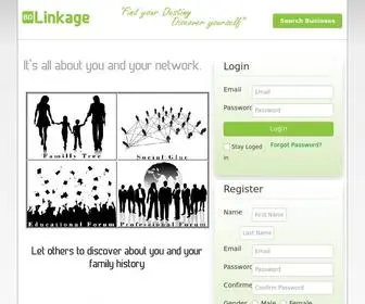 Bdlinkage.com(Registration) Screenshot