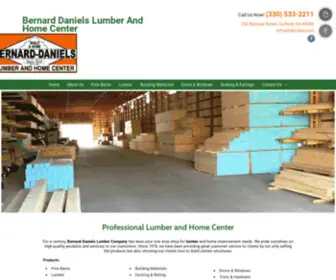 Bdlumber.com(Bernard Daniels Lumber And Home Center) Screenshot