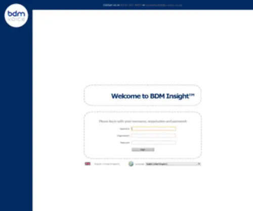 BDM-Insight.co.uk(BDM Ltd) Screenshot