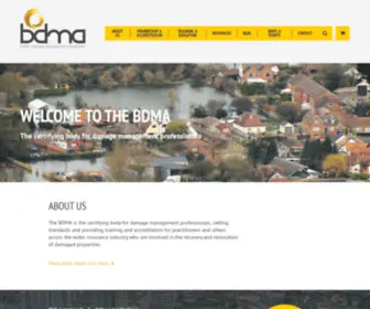 Bdma.org.uk(BDMA (British Damage Management Association)) Screenshot