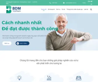 BDM.com.vn(BDM VietNam) Screenshot