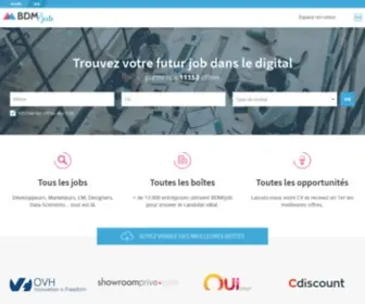 BDmjob.com(Emploi Informatique) Screenshot