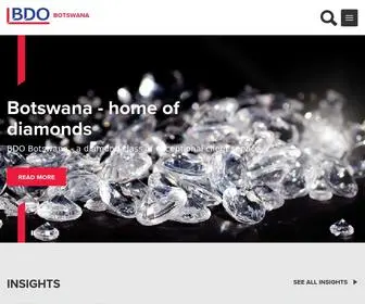 Bdo.bw(BDO Botswana) Screenshot