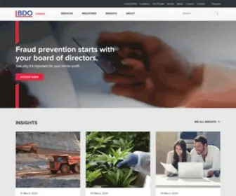 Bdo.ca(Assurance and Accounting) Screenshot