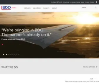 Bdo.co.zm(BDO Zambia) Screenshot