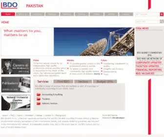 Bdoebrahim.com.pk(BDO Pakistan) Screenshot