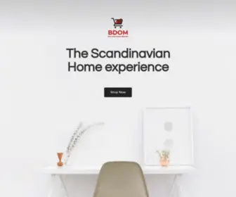 Bdom.shop(The Scandinavian Home experience) Screenshot