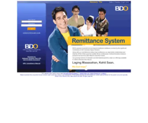 Bdoremit.com.ph(Bdoremit) Screenshot