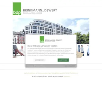 BDP-Essen.de(Rechtsanwälte) Screenshot