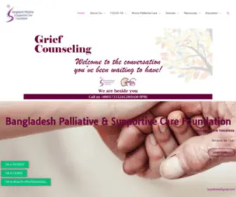 Bdpallcare.com(Bangladesh Palliative & Supportive Care Foundation) Screenshot