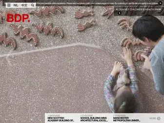 BDP.com(Major international practice of architects) Screenshot