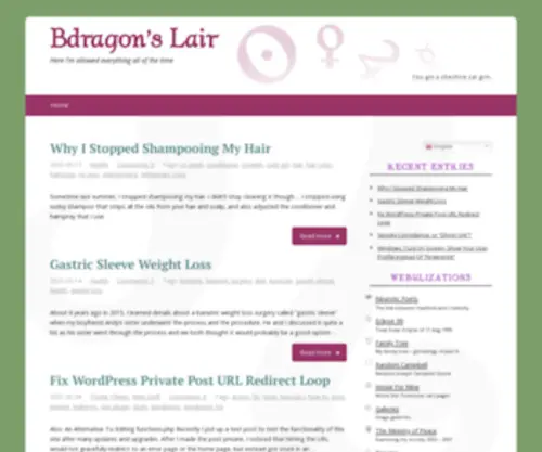 Bdragon.com(Bdragon's Lair) Screenshot