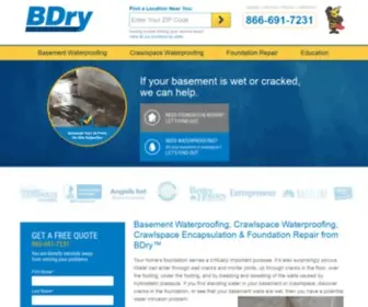 BDRY.com(If your basement) Screenshot