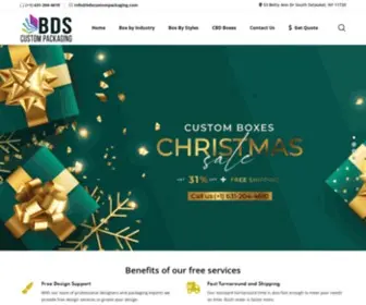 BDscustompackaging.com(The Best Custom Boxes) Screenshot