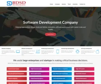BDSdtechnology.com(India's Best website Software design Development Company in india) Screenshot
