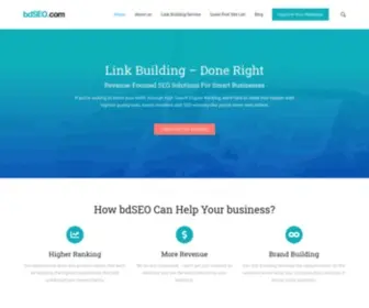 Bdseo.com(Link Building & SEO Services) Screenshot