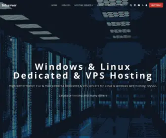 Bdserver.org(Windows & Linux Dedicated & VPS Hosting) Screenshot