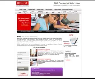 BDsgurukul.com(BDS Gurukul of Education) Screenshot