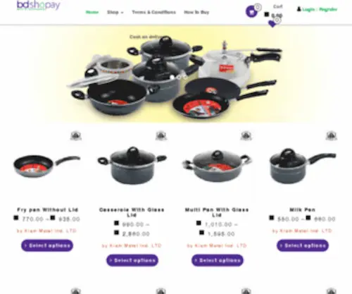 BDshopay.com(1st Bangladeshi Product Site) Screenshot