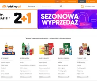 BDSklep.pl(Supermarket Internetowy) Screenshot