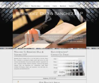 BDslawpr.com(Bermúdez) Screenshot