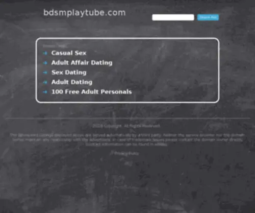 BDSMplaytube.com(Extreme) Screenshot