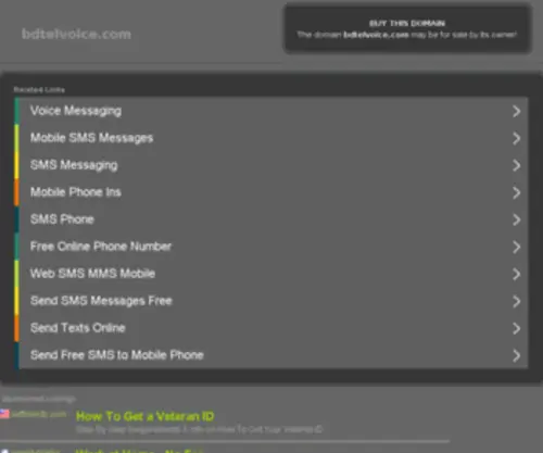 Bdtelvoice.com(Bdtelvoice) Screenshot